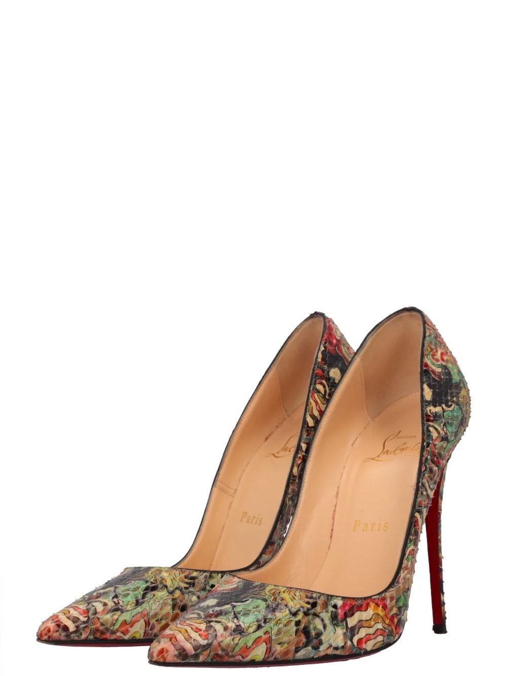 CHRISTIAN LOUBOUTIN So Kate Heels Python